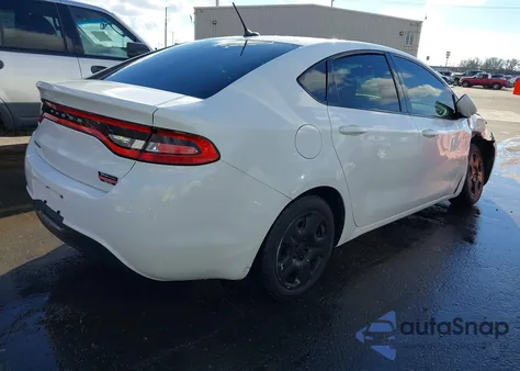 2015 Dodge Dart Se z USA, uszkodzony, nr VIN 1C3CDFAA6FD404664